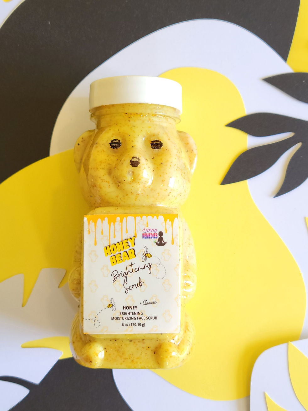 Μικρογραφία: Honey Bear Brightening Turmeric Scrub προσώπου