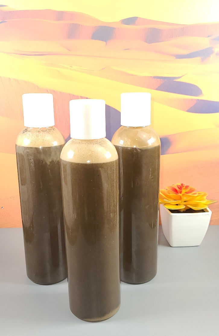Miniatura: Gel de baño de jabón negro africano