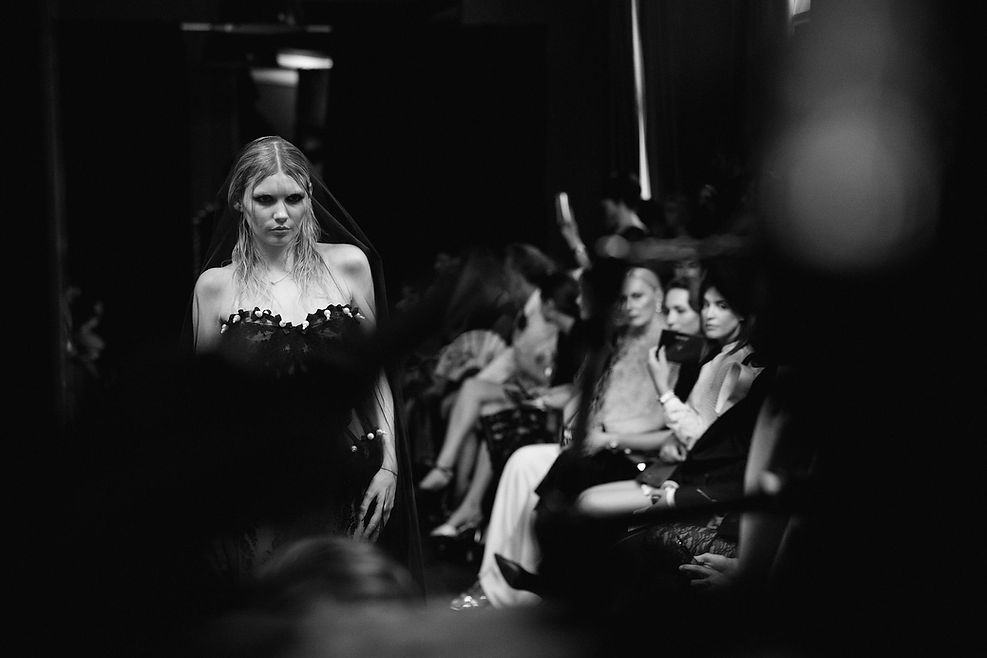 Natalie Paulikat Hair & Makeu-up Artist Fashionweek Berlin Show Ritual Unions Runway Fashi