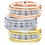 Miniatura: Eternity - Anillo de aniversario de boda de oro de 14 quilates, 1 quilate, con f