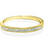 Miniatura: Anillo de aniversario de diamante de 0,125 quilates, oro de 14 quilates, 1/8 qui