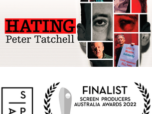 Hating Peter Tatchell a finalist for the 20th Screen Producers Australia Awards