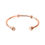 Thumbnail: Links of London Amulet 18kt Rose Gold Vermeil Charm Cuff