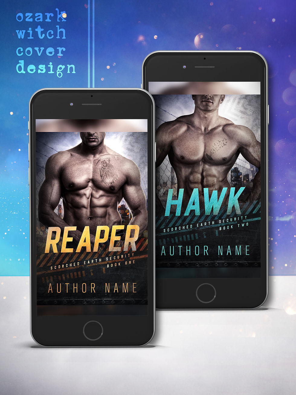 Thumbnail: Scorched Earth Contemporary Military Romance Premade Series Ebook Covers