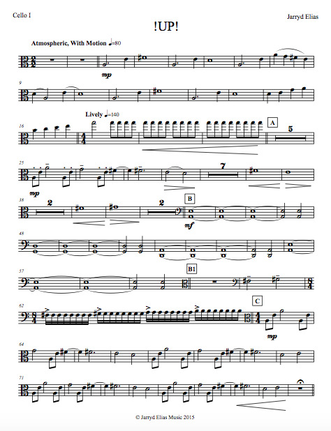 Thumbnail: !UP! - Quartet for Marimba, Percussion, and 2 Cellos