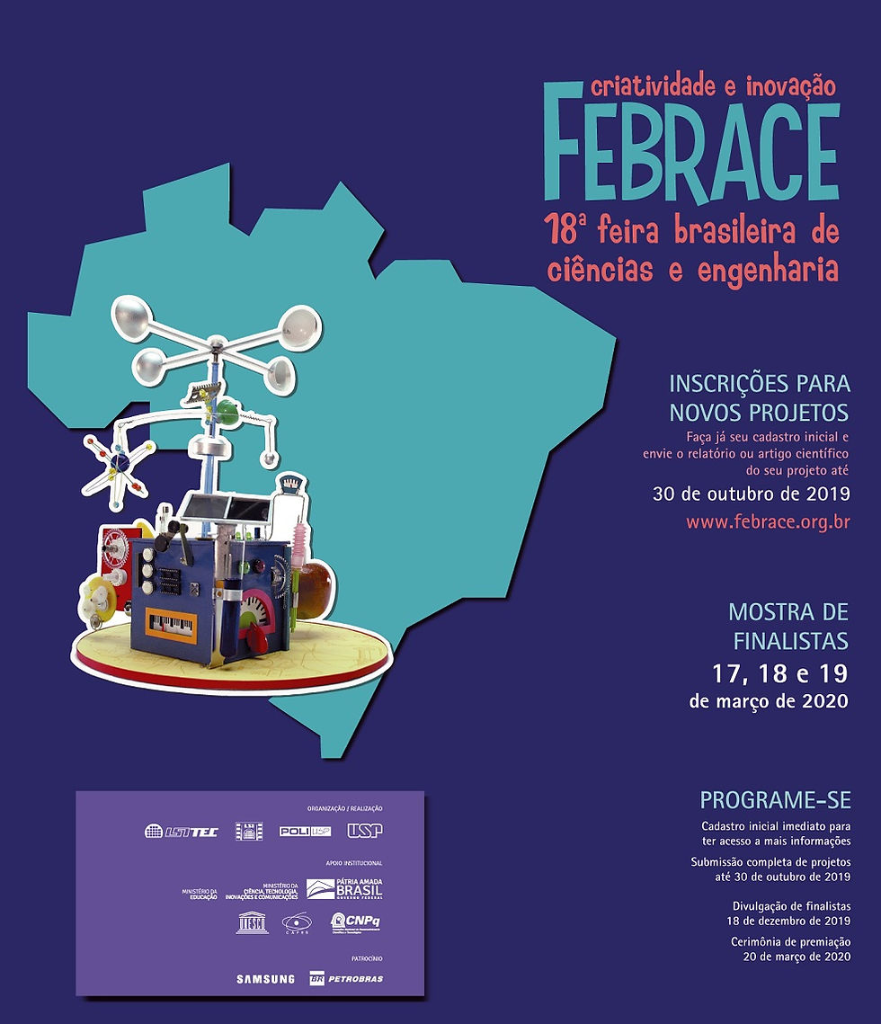 Cartaz FEBRACE 2020