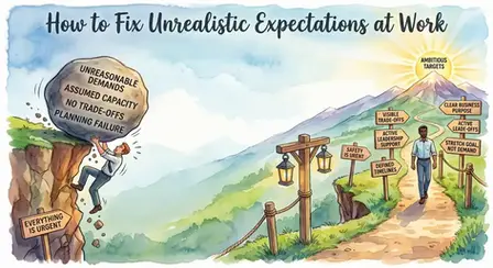 How to Fix Unrealistic Expectations at Work