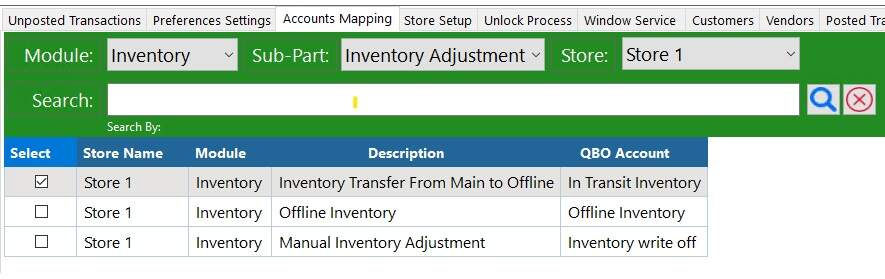 A user interface screenshot of the software.