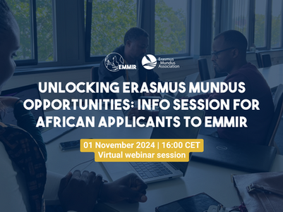 Upcoming event: Join our info session for African applicants