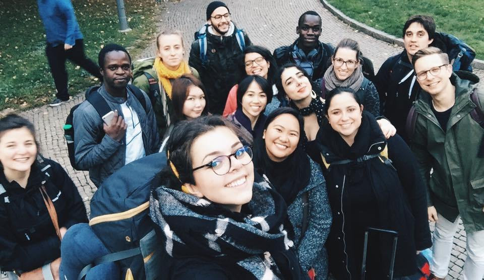 EMMIR Cohort 7 students during study trip
