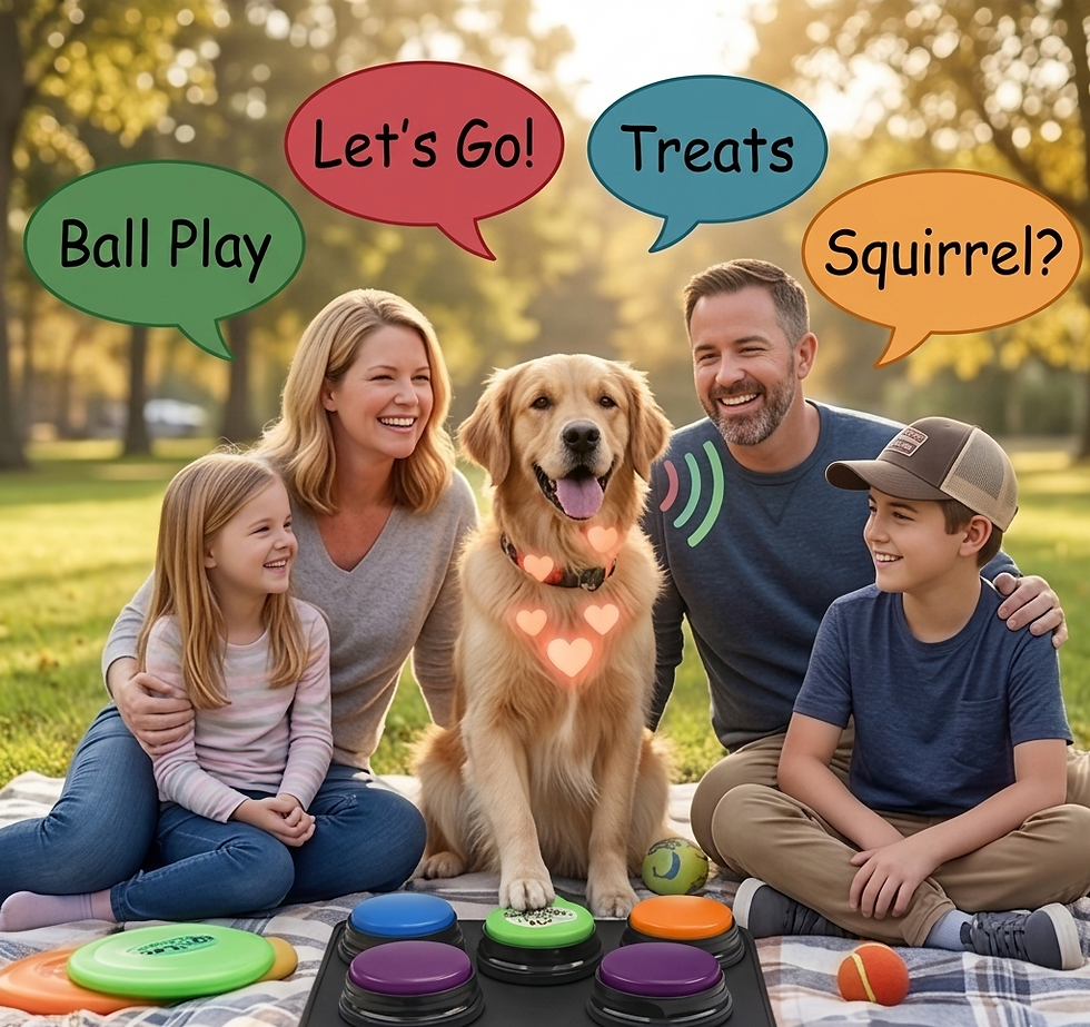 Thumbnail: PupTalk™ | The Ultimate Interactive Dog Speaking Kit (Eco-Friendly & Brain-Stimu