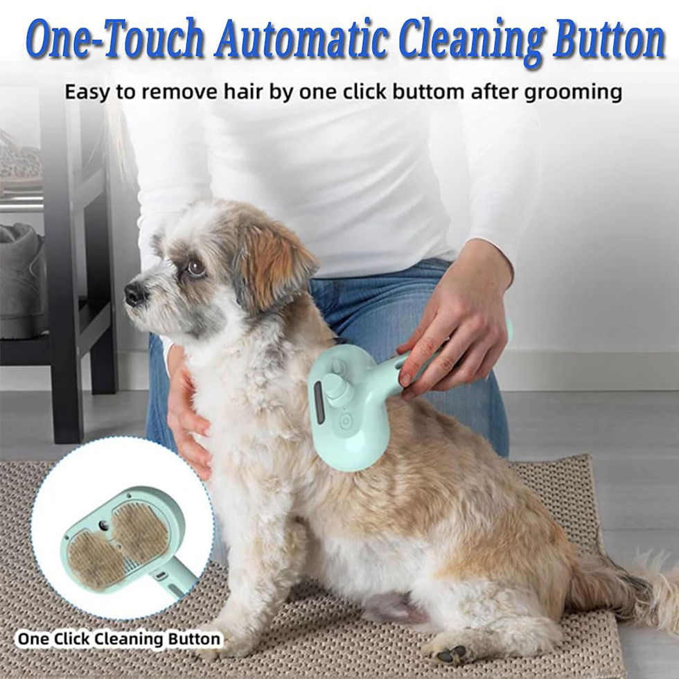 Thumbnail: Steam Spray Dog Grooming Brush Unique Steam Brush For Dogs Luxury Grooming Brush