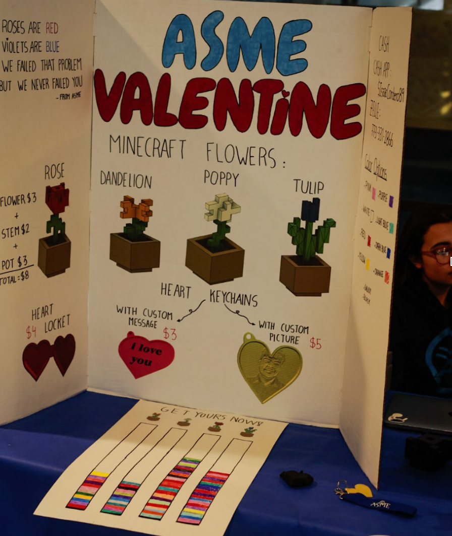 ASME Concluded Valentine's Day Fundraiser
