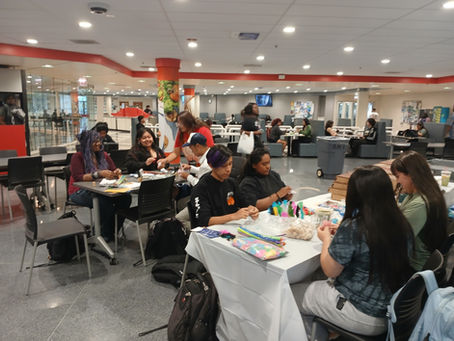 PTK Hosts Event For Students to Build Toys For Shelter Cats