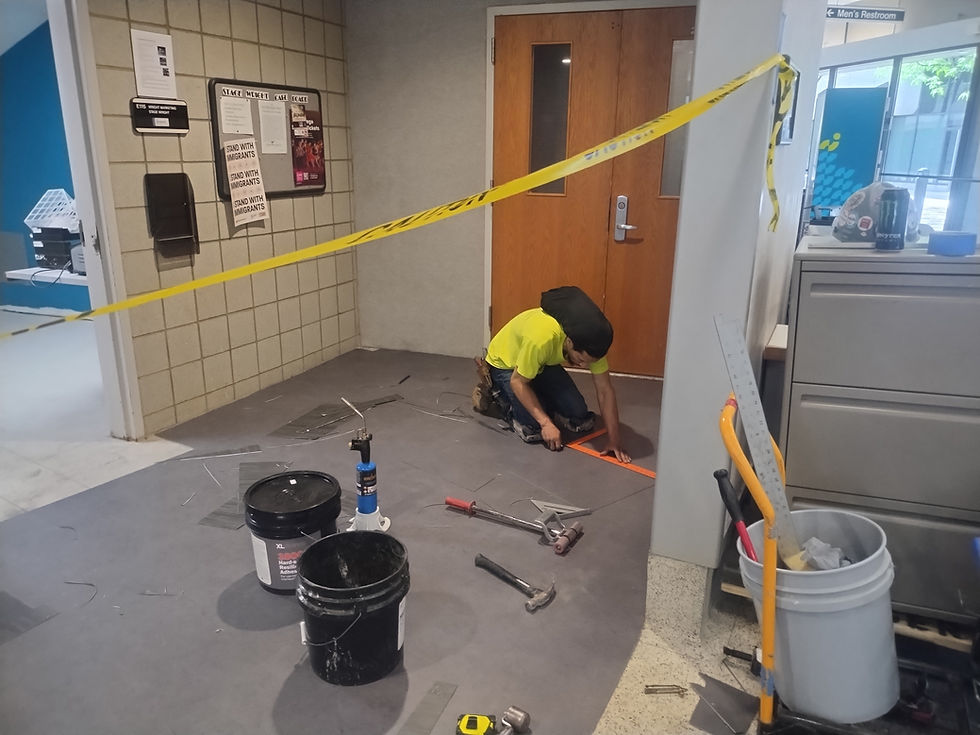 Campus renovations are expected to end by fall.
