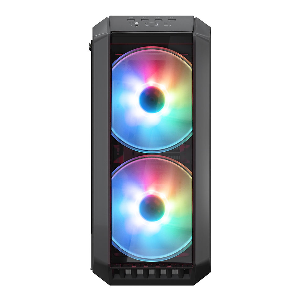 Thumbnail: Cooler Master MasterCase H500 ARGB Mid Tower 2 x USB 3.0 / 2 x USB 2.0 Tempered