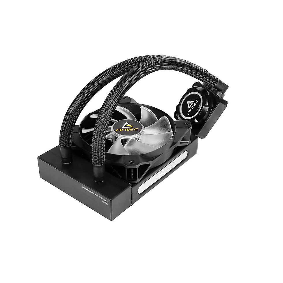 Thumbnail: Antec Kuhler H2O K120 RGB Liquid CPU Cooler, 12cm RGB PWM Fans, Low Profile