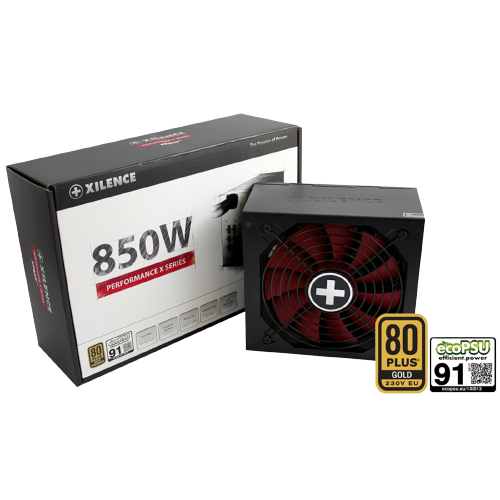 Xilence Performance X 850W 135mm Silent Fan 80 PLUS Gold Semi Modular PSU