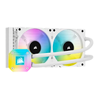 Corsair iCUE H100i ELITE CAPELLIX 240mm RGB Liquid CPU Cooler, 2 x 12cm ML120