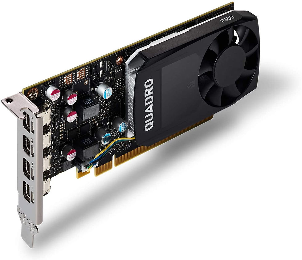 Thumbnail: PNY Quadro P620 Professional Graphics Card, 2GB DDR5, 4 miniDP 1.4 (4 x DVI adap