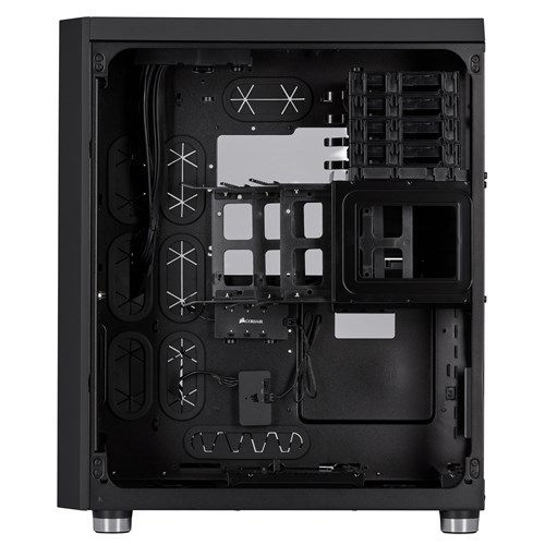 Thumbnail: Corsair Crystal Series 680X RGB Gaming Case with Tempered Glass Window, E-ATX