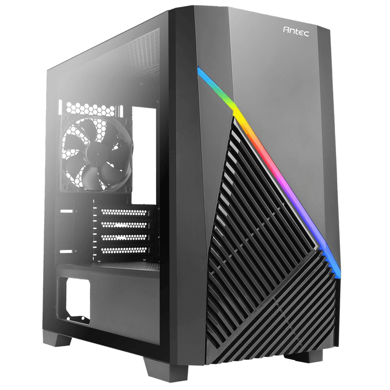 Antec Draco 10 Mini Tower 2 x USB 3.0 Tempered Glass Side Window Panel