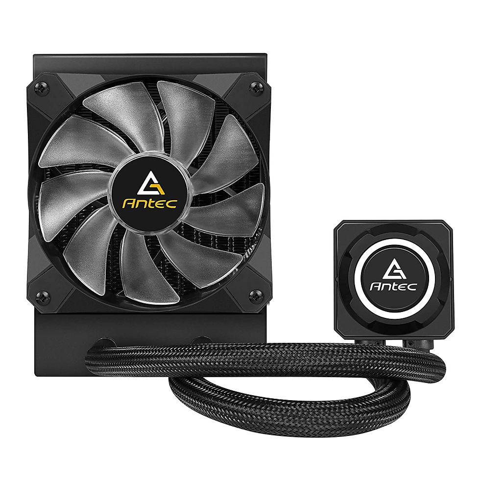Thumbnail: Antec Kuhler H2O K120 RGB Liquid CPU Cooler, 12cm RGB PWM Fans, Low Profile