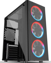 Thumbnail: AMD Ryzen 3100 with GTX1050 Ti 8GB DDR4 1TB HDD Windows 10 24" Monitor Gaming