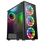 Thumbnail: CiT Raider Mid-Tower Gaming Case 4 x Halo Spectrum RGB Fans Tempered Glass Front