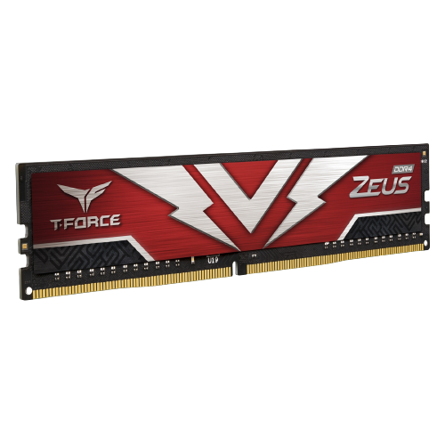 Team T-Force Zeus 8GB Red Heatsink (1 x 8GB) DDR4 3200MHz DIMM System Memory