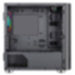 Thumbnail: CiT Omega Solid Front With 1 ARGB Fan Included and ARGB Hub With Tempered Glass