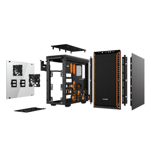 Thumbnail: Be Quiet! Pure Base 600 Gaming Case w/ Window, ATX, No PSU, 2 x Pure Wings 2 Fan