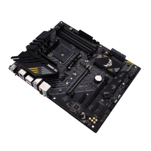 Thumbnail: Asus TUF GAMING B550-PLUS, AMD B550, AM4, ATX, 4 DDR4, HDMI, DP, XFire, 2.5GB LA