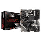 ASRock A320M-DVS R4.0 AMD Socket AM4 DDR4 Micro ATX DVI-D/VGA USB3.1 Motherboard