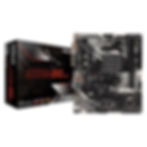 Thumbnail: ASRock A320M-DVS R4.0 AMD Socket AM4 DDR4 Micro ATX DVI-D/VGA USB3.1 Motherboard