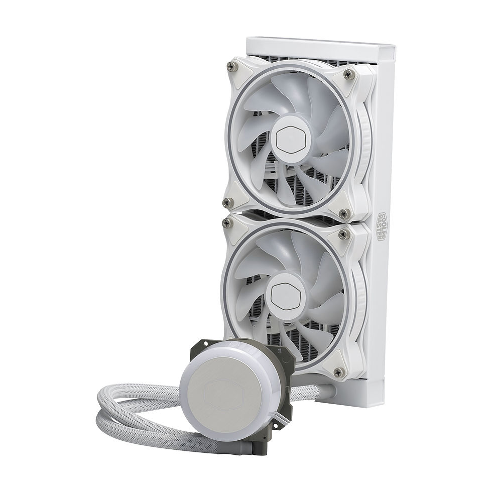 Thumbnail: Cooler Master MasterLiquid ML240 Illusion White Edition Universal Socket 240mm