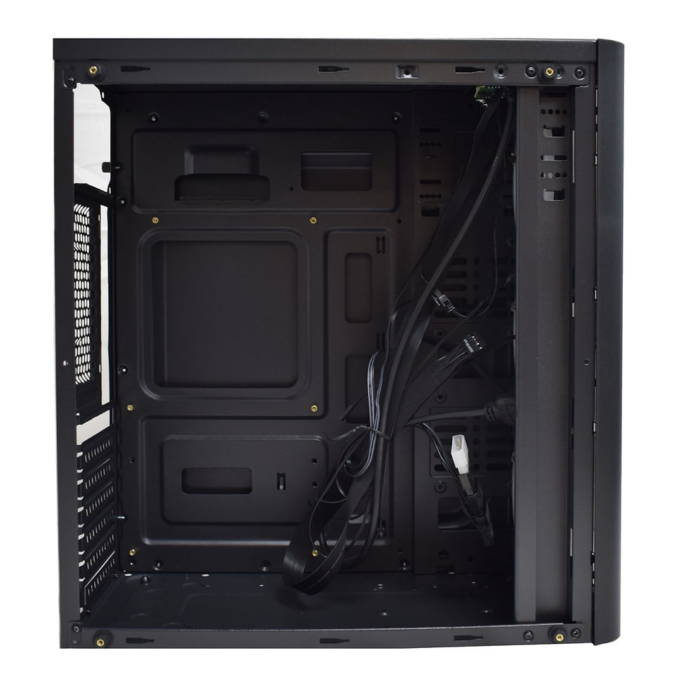 Thumbnail: Cronus Metis Mid Tower 1 x USB 3.0 / 2 x USB2.0Tempered Glass Side Window Panel