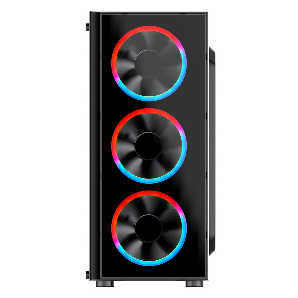 Thumbnail: Cronus Metis Mid Tower 1 x USB 3.0 / 2 x USB 2.0 Tempered Glass Side Window
