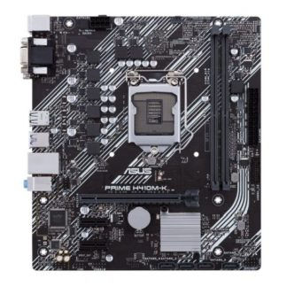 Thumbnail: Asus PRIME H410M-K, Intel H410, 1200, Micro ATX, 2 DDR4, VGA, DVI