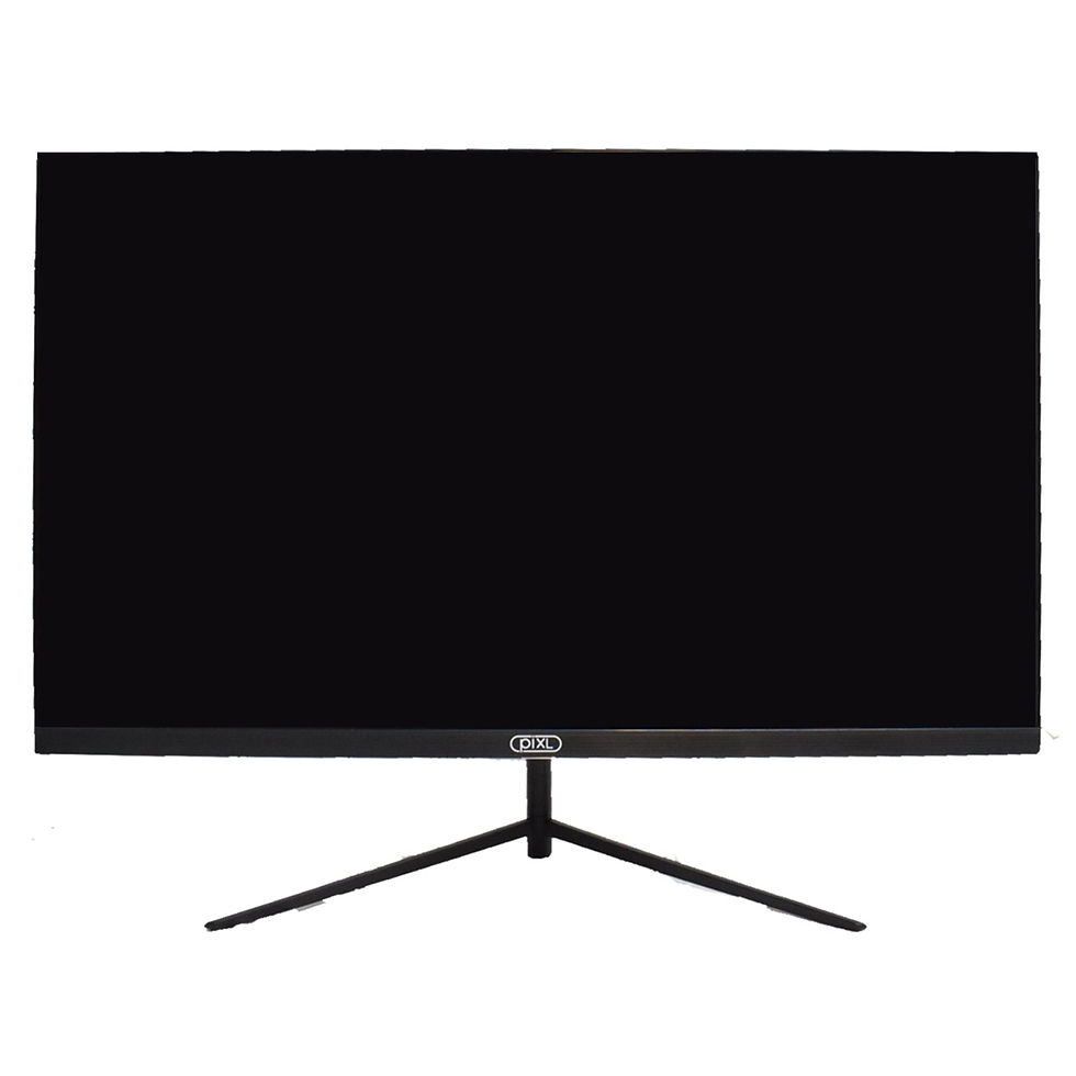 Thumbnail: piXL 27" LED Widescreen HDMI / Display Port Frameless 5ms Monitor