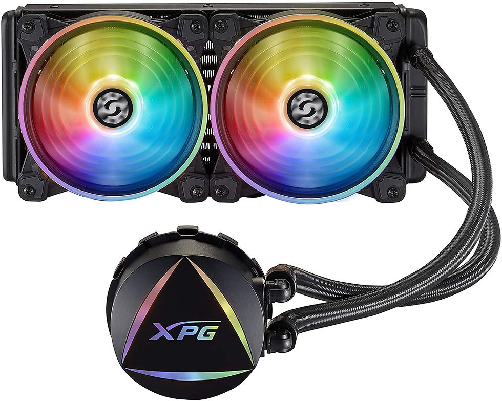 Thumbnail: ADATA XPG Levante 240 ARGB Liquid CPU Cooler, 2 x 12cm ARGB PWM Fans