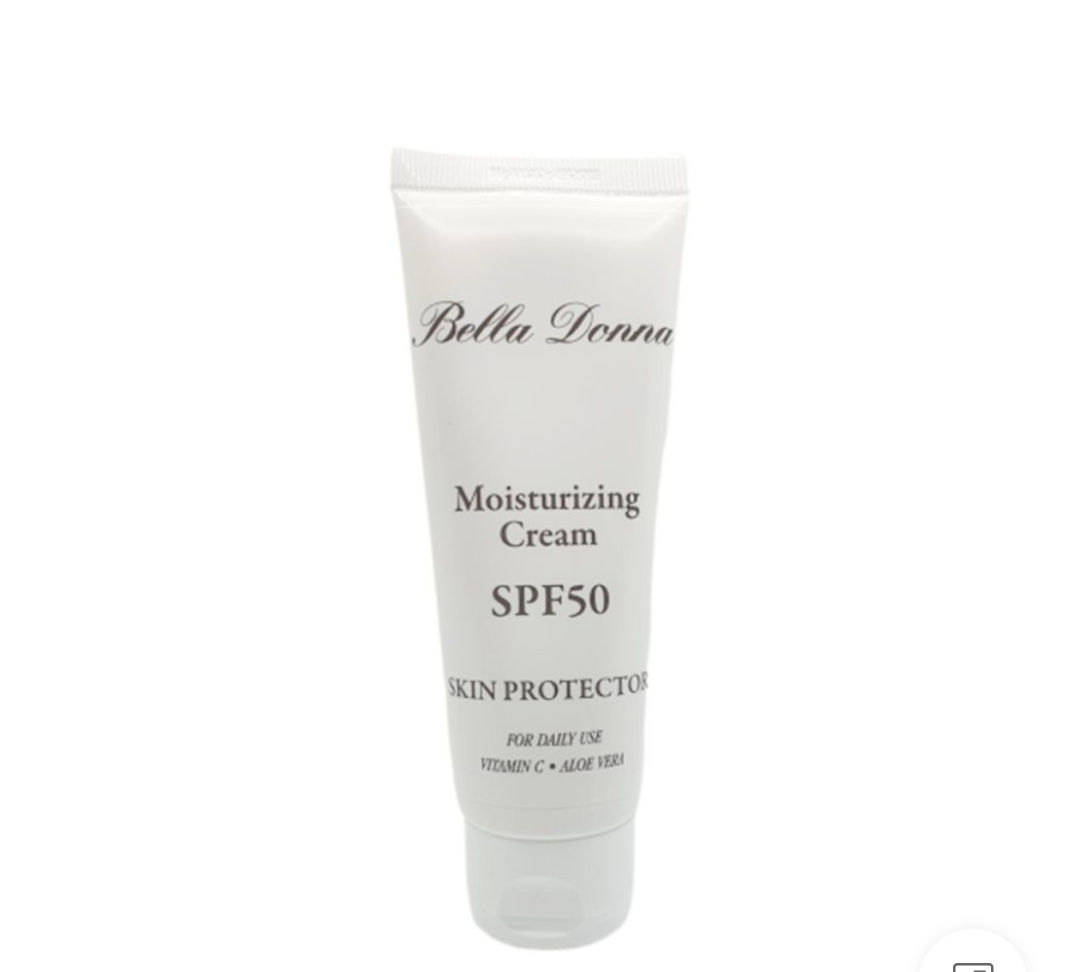 קרם הגנה לפנים 80ml | SPF50 | בלה דונה Bella Donna