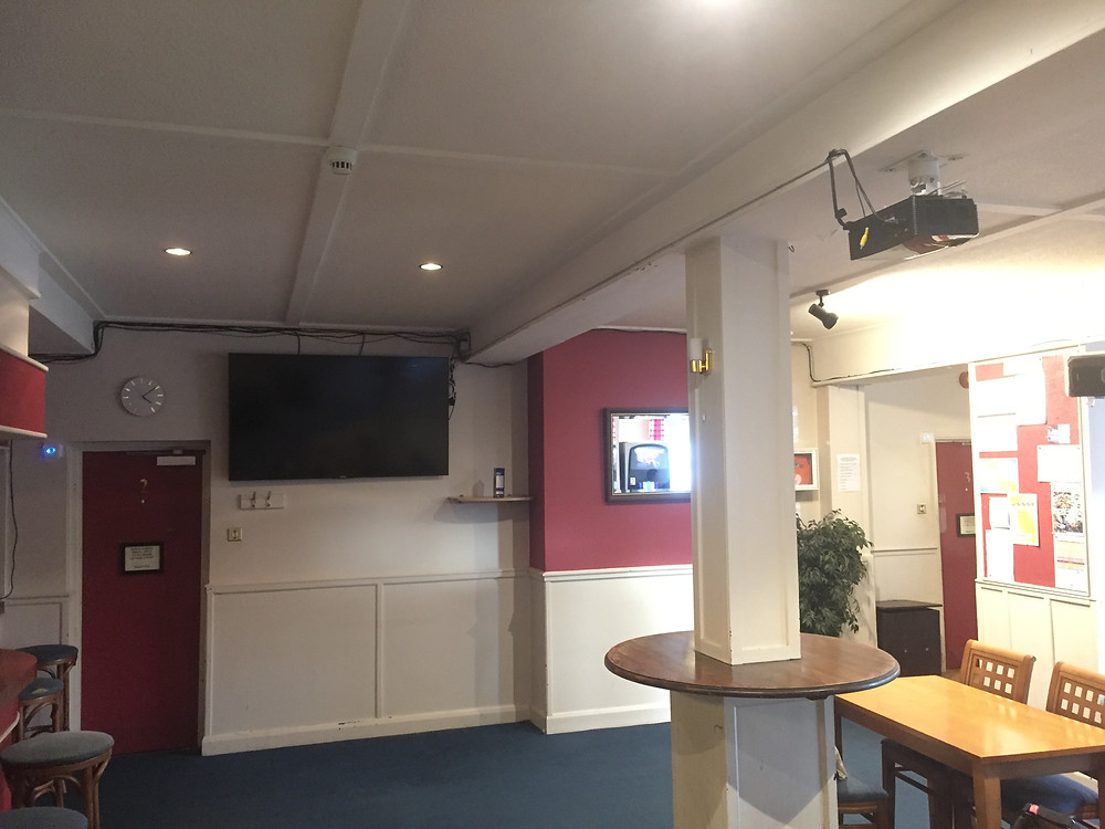 Last look at the old bar area!