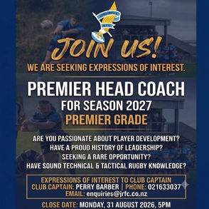 Premier Coach for 2027