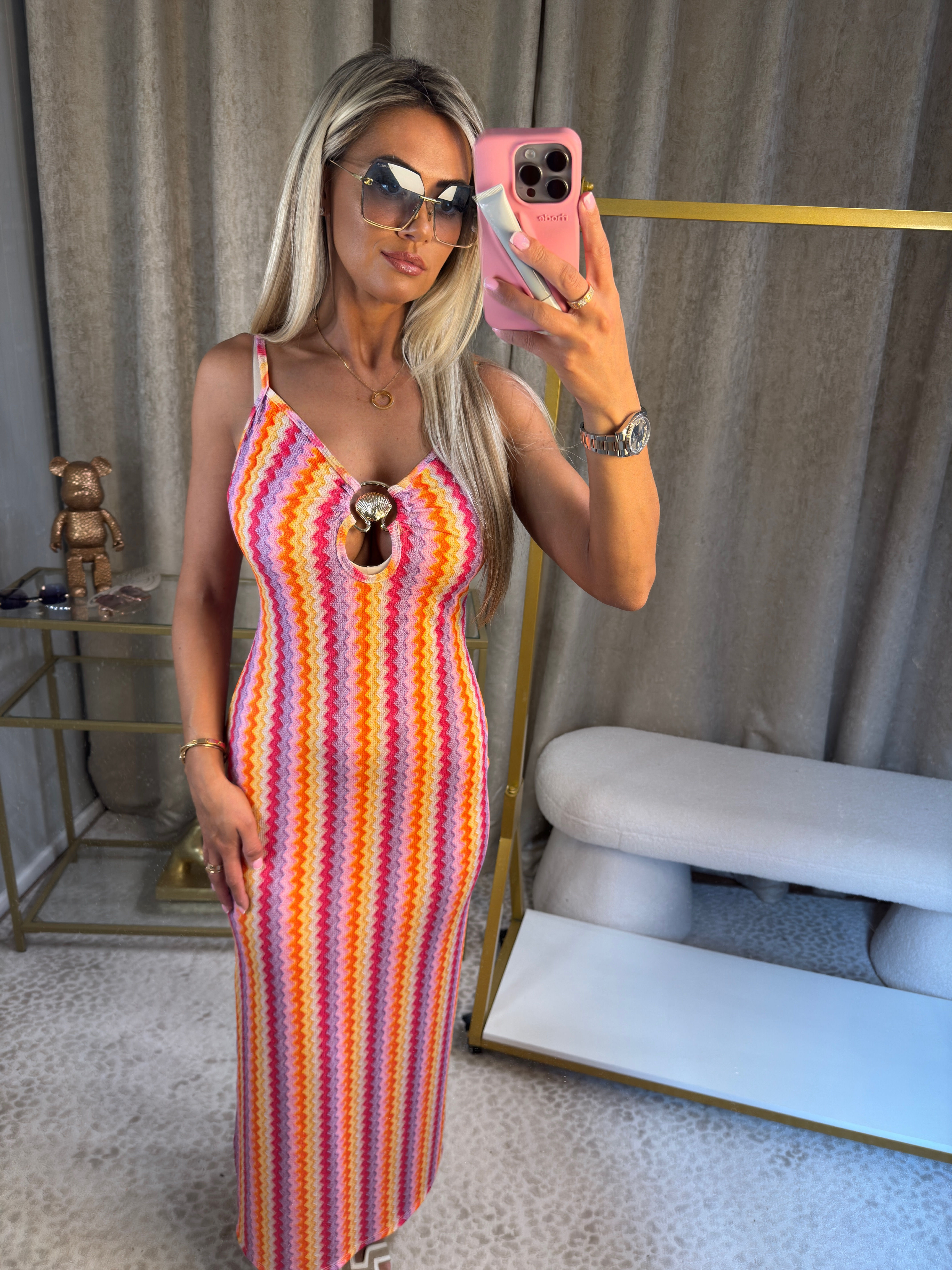 Sea Shell Maxi Beach Dress