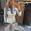 Thumbnail: Denim V Trim Loungeset