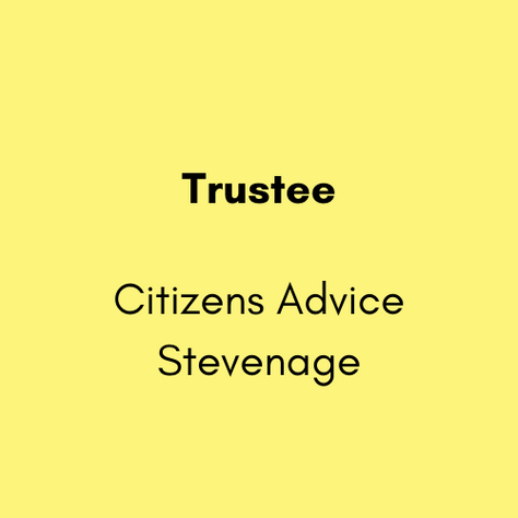 Trustee - Citizens Advice Stevenage