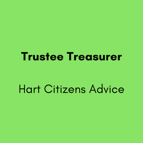 Trustee Treasurer - Hart Citizens Advice
