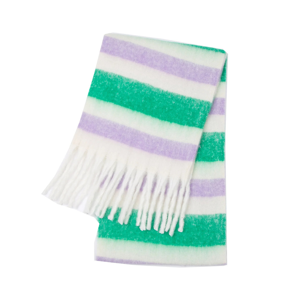 Thumbnail: 2025 Winter Thick Warm Scarf Women Cashmere Shawl and Wraps Pashmina Neckerchief