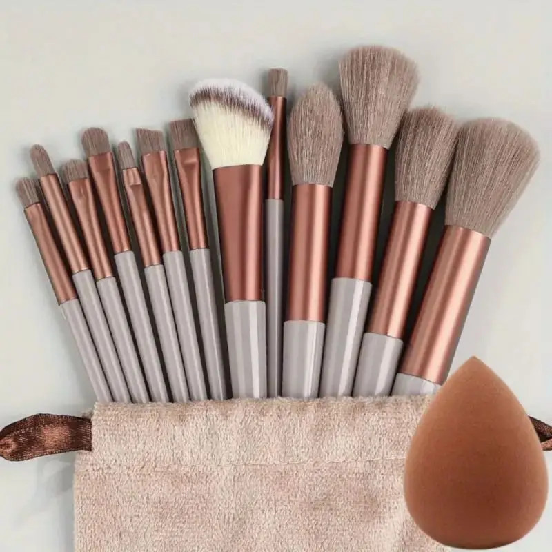 Thumbnail: Makeup Brush Set Soft Fluffy Professiona Cosmetic Foundation Powder Eyeshadow